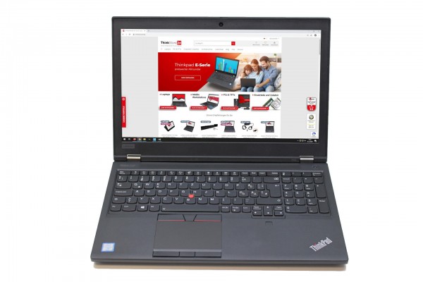 Lenovo ThinkPad P53 i7-9850H 32GB 512GB SSD Nvidia T2000 4K Touch IR QWERTZ W11