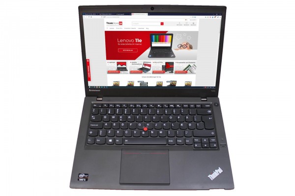 Ware A- Lenovo ThinkPad T431s Core i7-3687U 2,1GHz 8GB RAM 240GB SSD HD+ Backlit WWAN Win10