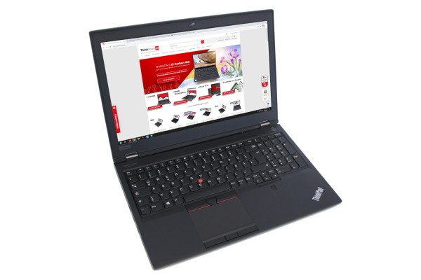 A-Ware Lenovo ThinkPad P53 15,6" i7-9850H 48GB 512GB SSD Nvidia T1000 FPR 4K IPS Touch DE-Tastatur