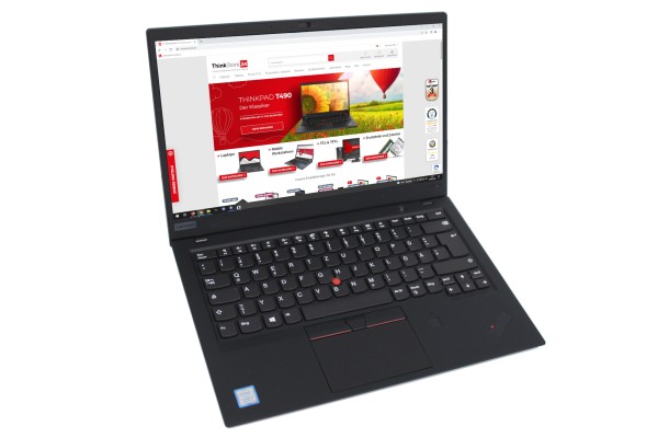 Lenovo ThinkPad X1 Carbon Gen 6 Core i7-8650U 16GB 256GB SSD FHD IPS Touch Backlit FPR Win11