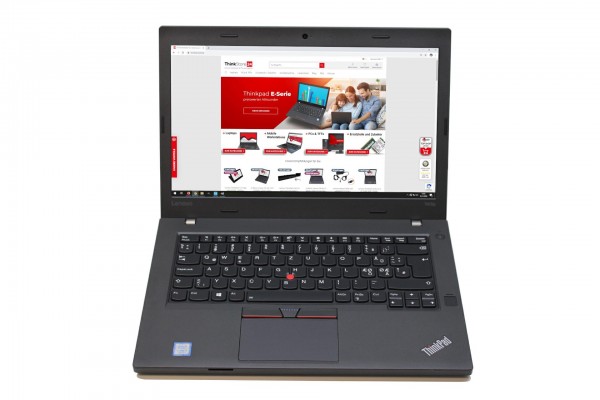 A-Ware Lenovo ThinkPad T470p i7-7700HQ 16GB 256GB SSD FullHD IPS NVIDIA 940MX deutsche Tastatur