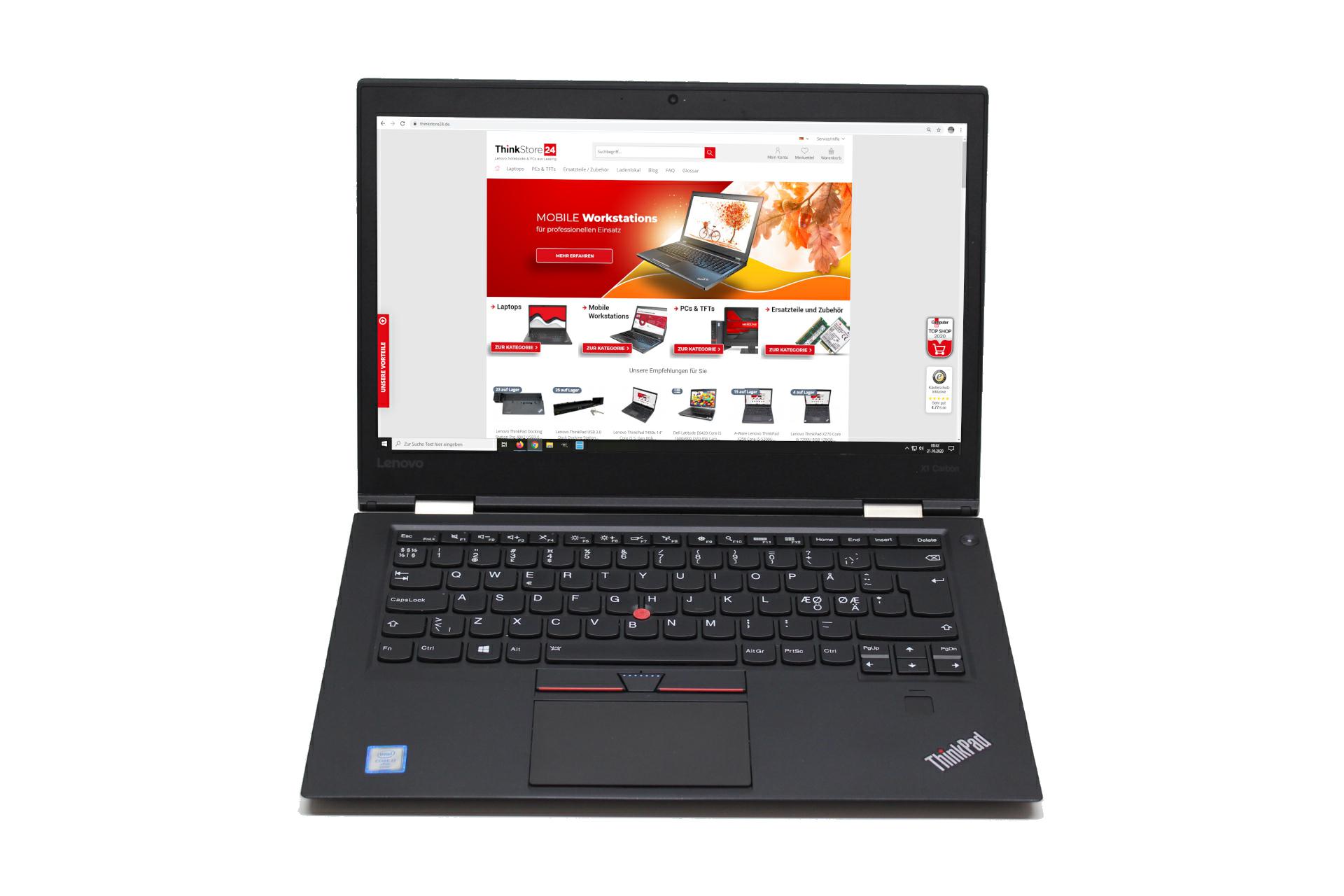 Lenovo ThinkPad X1 Carbon 4th Gen. i7-6500U 8GB RAM 256GB