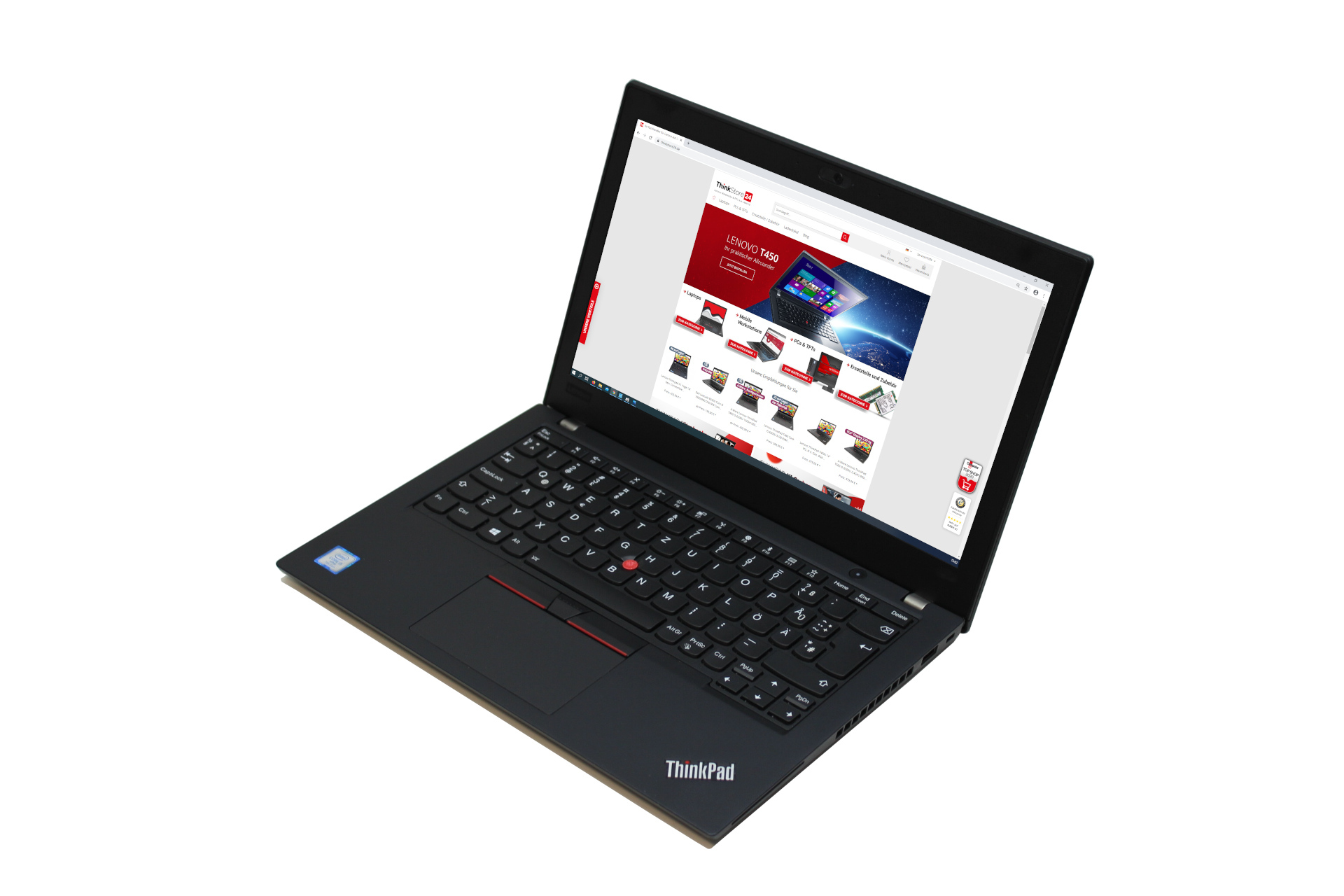 Ware A- Lenovo ThinkPad A285 AMD Ryzen 5 2500U 16GB 256GB SSD FullHD IPS  Webcam deutsche Tastatur